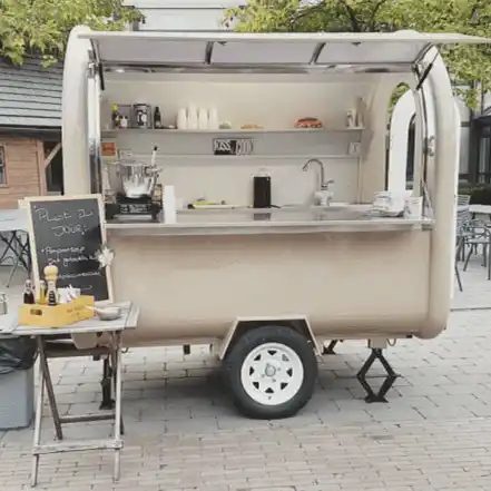 Australia standard outdoor mobile fast food carts kiosk, popsicle ice cream vending carts hot dog food trailer truck